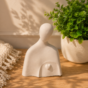 Minimal Abstract Human Sculpture | Premium Modern Decor Statue | Aesthetic Artistic Showpiece
